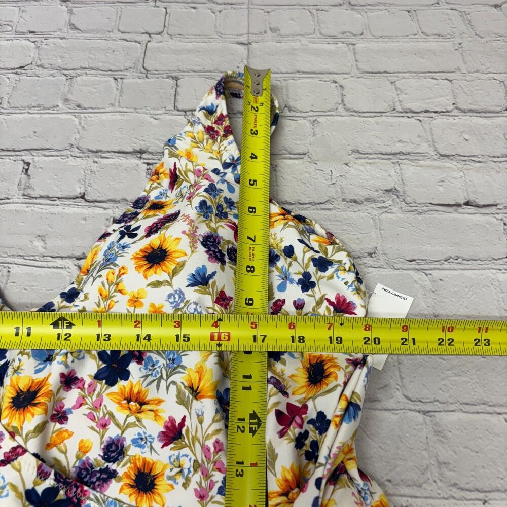 NWT Old Navy Women One Piece Swimsuit Dress Size 3X Floral D018 -7 - Picture 4 of 16
